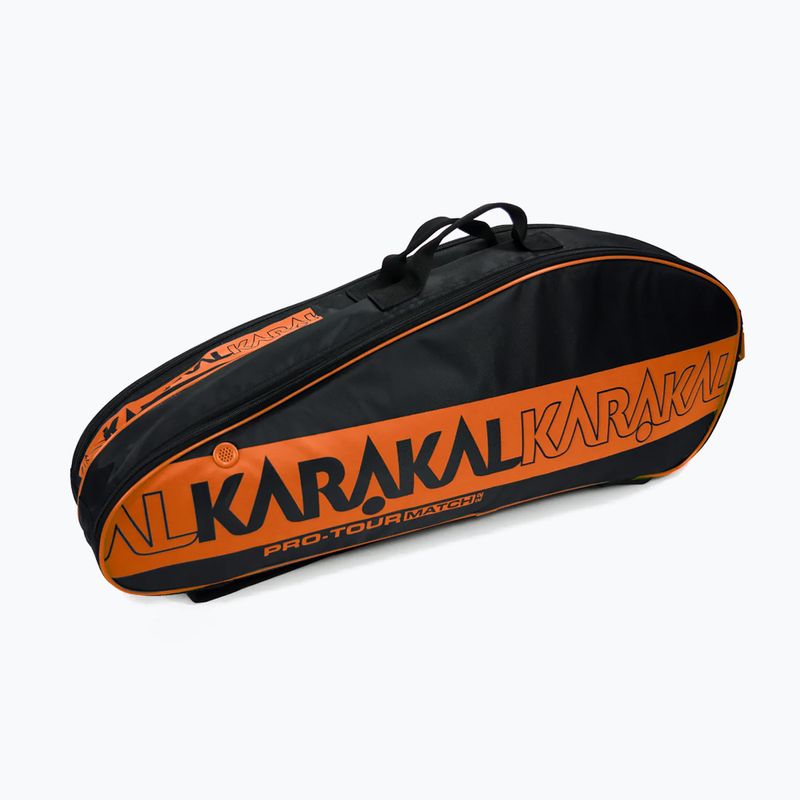 Karakal Pro Tour Match 2.2 4R oranžinė squash'o krepšys 3