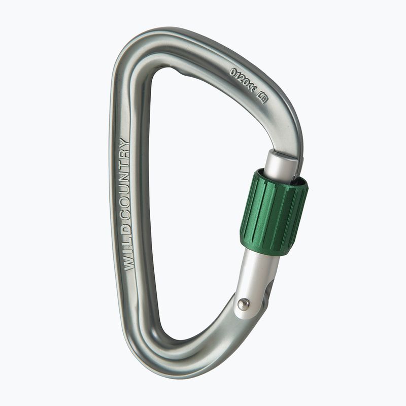 Karabinas Wild Country Eos gunmetal/ green