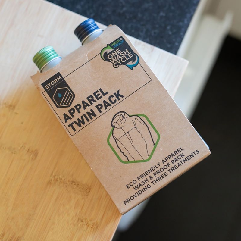 Skalbimo skysčiai drabužiams STORM Apparel Wash Twin Pack 225 ml 2