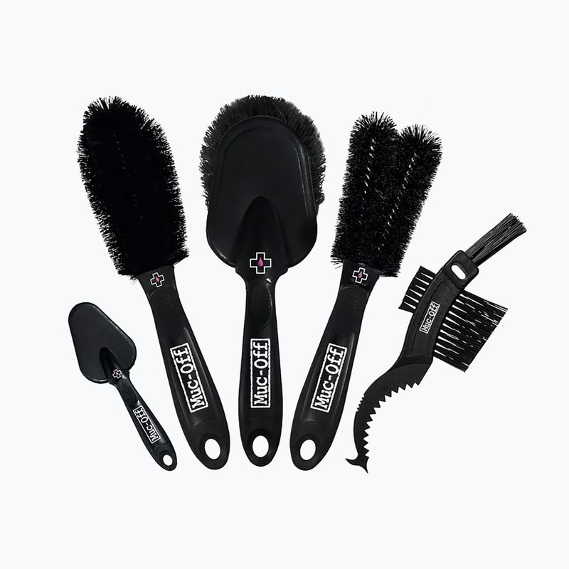Dviračio šepečių rinkinys Muc-Off 5 x Brush Set