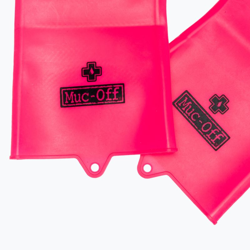 Pirštinės dviračių valymui Muc-Off Deep Scrubber Gloves pink 4