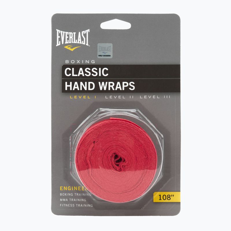 Bokso bintai Everlast 275 cm red