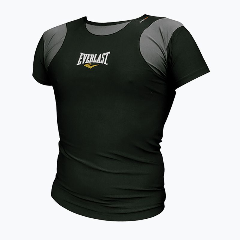 Everlast vyriškas trumpų rankovių marškinėlis su švarku, juodas/pilkas 4429