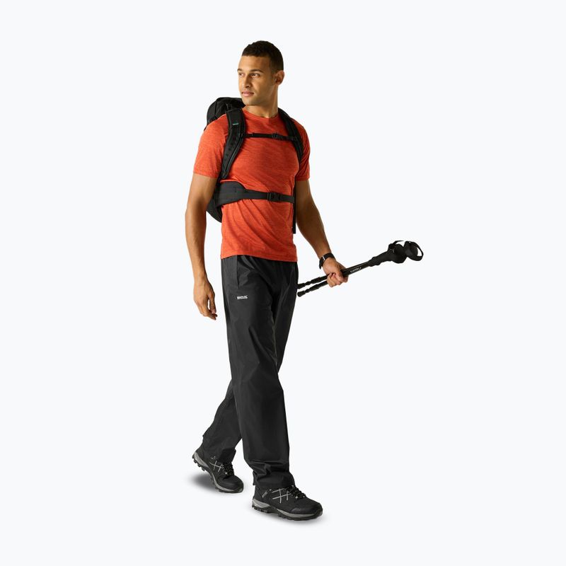 Vyriškos trekingo kelnės REGATTA Pack It Overtrousers black 2