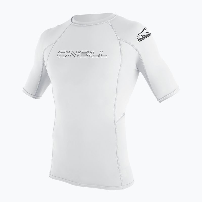 Vyriški plaukimo marškinėliai O'Neill Basic Skins Rash Guard white