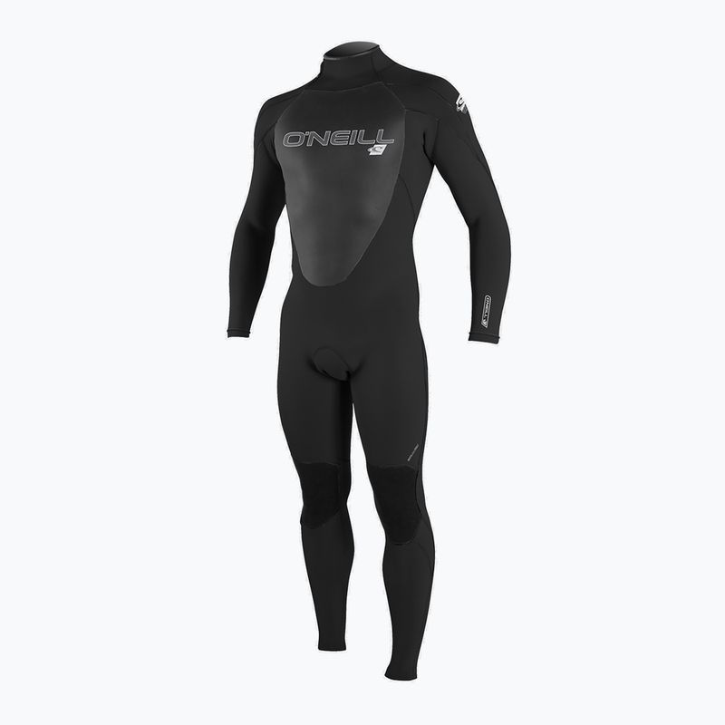 Vyriškas plaukimo hidrokostiumas O'Neill Epic 5/4 Back Zip Full black/ black/ black
