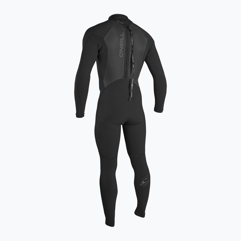 Vyriškas plaukimo hidrokostiumas O'Neill Epic 5/4 Back Zip Full black/ black/ black 2