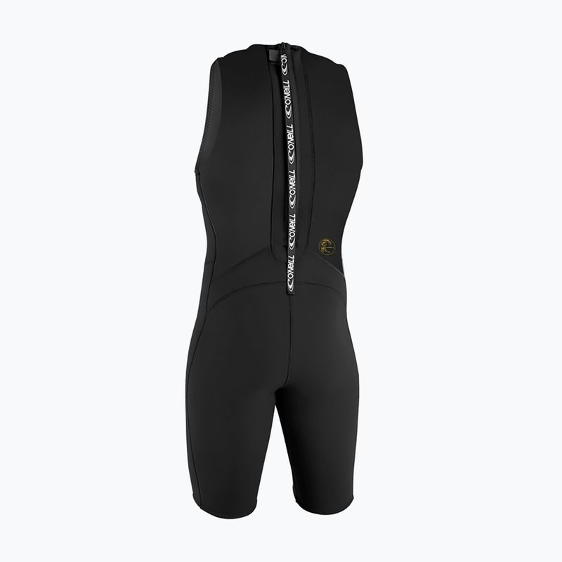 Vyriškas plaukimo hidrokostiumas O'Neill O'Riginal 2 mm Back Zip Sleeveless Spring black/black 2