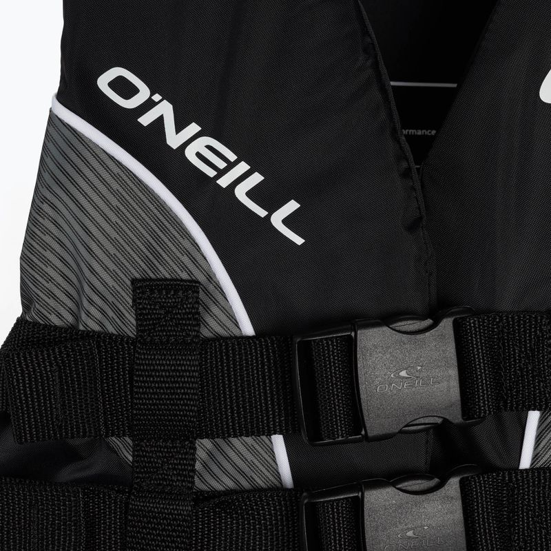 Apsauginė liemenė O'Neill Superlite 50N ISO Vest black/black/smoke white 4