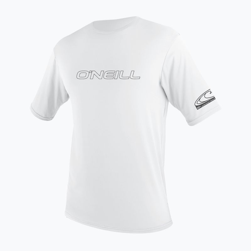 Vyriški plaukimo marškinėliai O'Neill Basic Skins Sun Shirt white