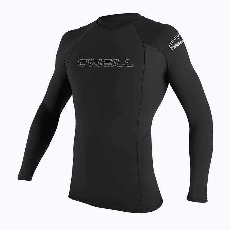 Vyriški maudymosi marškinėliai O'Neill Basic Skins Rash Guard black 3342