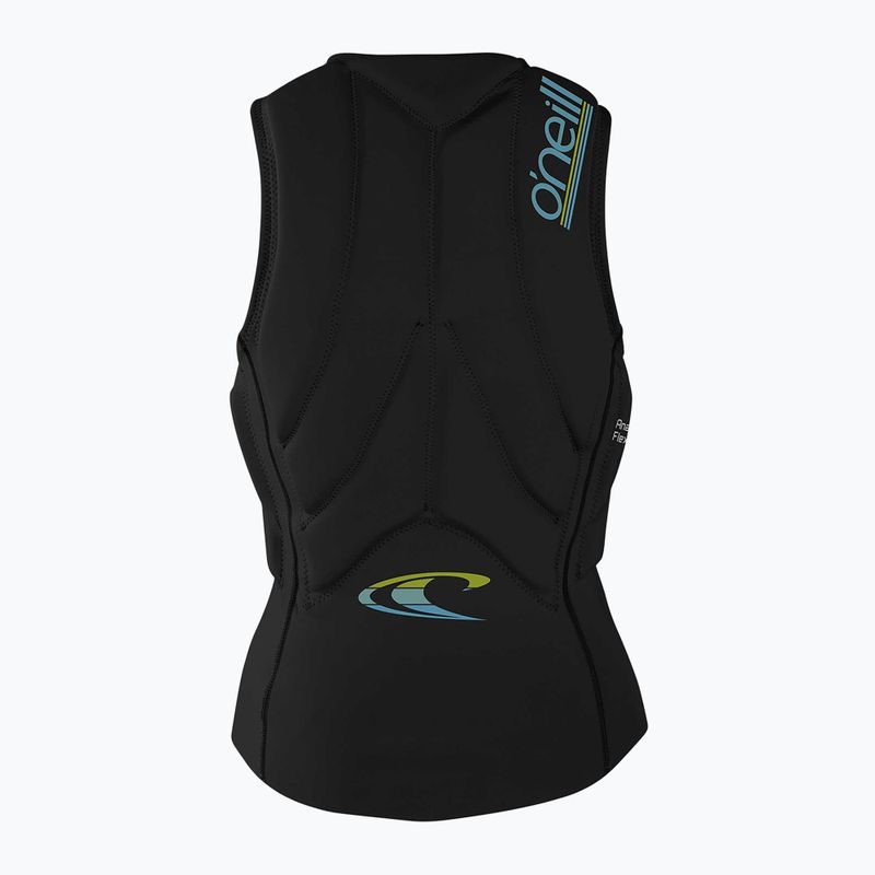 Moteriška apsauginė liemenė O'Neill Slasher Kite black/black/black 2