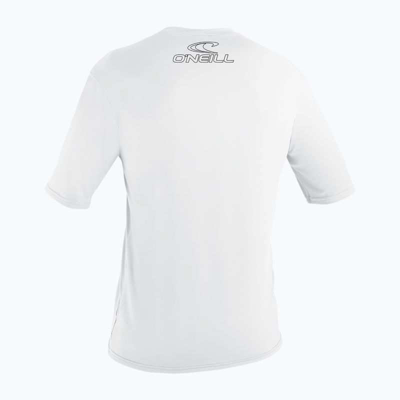Vaikiški plaukimo marškinėliai O'Neill Basic Skins Sun Shirt white 2