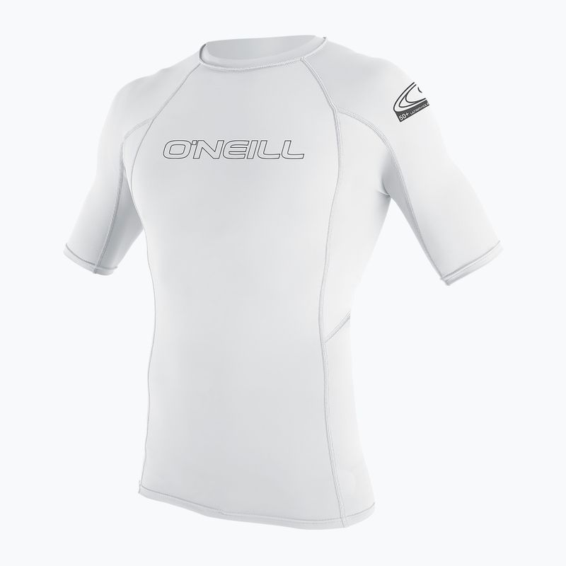 Vaikiški plaukimo marškinėliai O'Neill Basic Skins Rash Guard white
