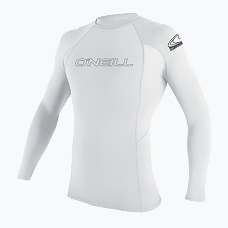 Vaikų plaukimo ilgomis rankovėmis "O'Neill Youth Basic Skins Rash Guard" balta