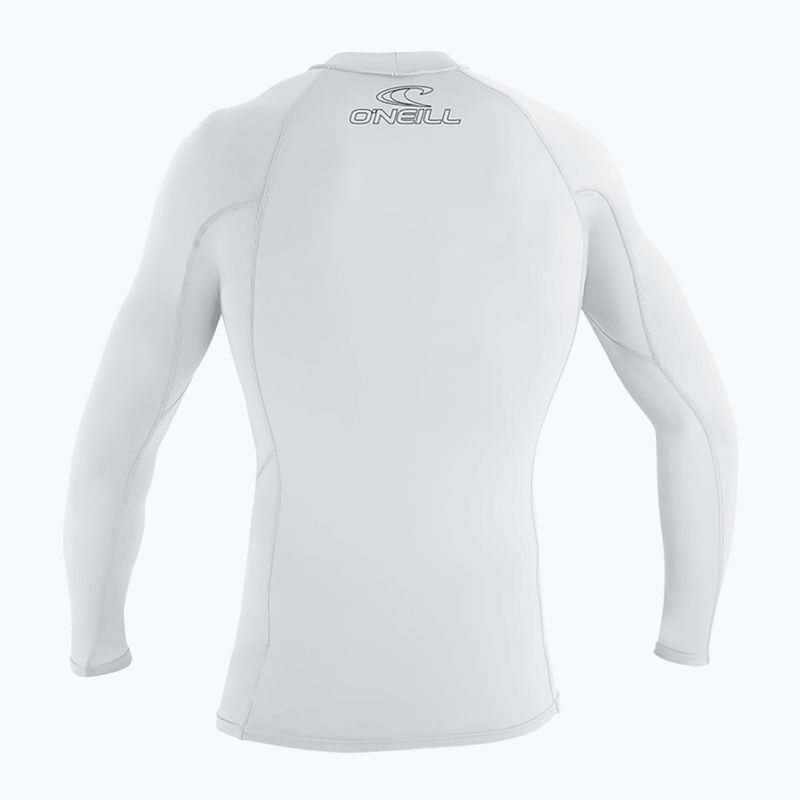 Vaikų plaukimo ilgomis rankovėmis "O'Neill Youth Basic Skins Rash Guard" balta 2