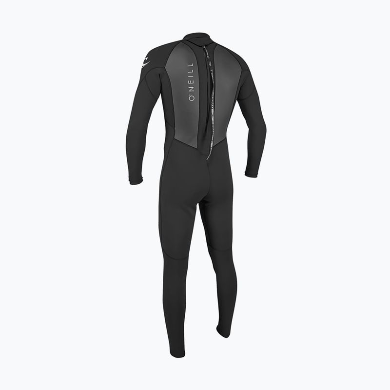 Moteriškas plaukimo hidrokostiumas O'Neill Youth Reactor-2 5/3 mm Back Zip Full black 2