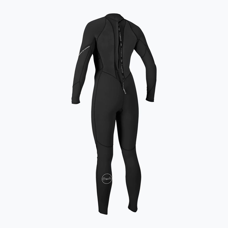 Moteriškas plaukimo kostiumas O'Neill Bahia 3/2 Back Zip Full black/black/black 2