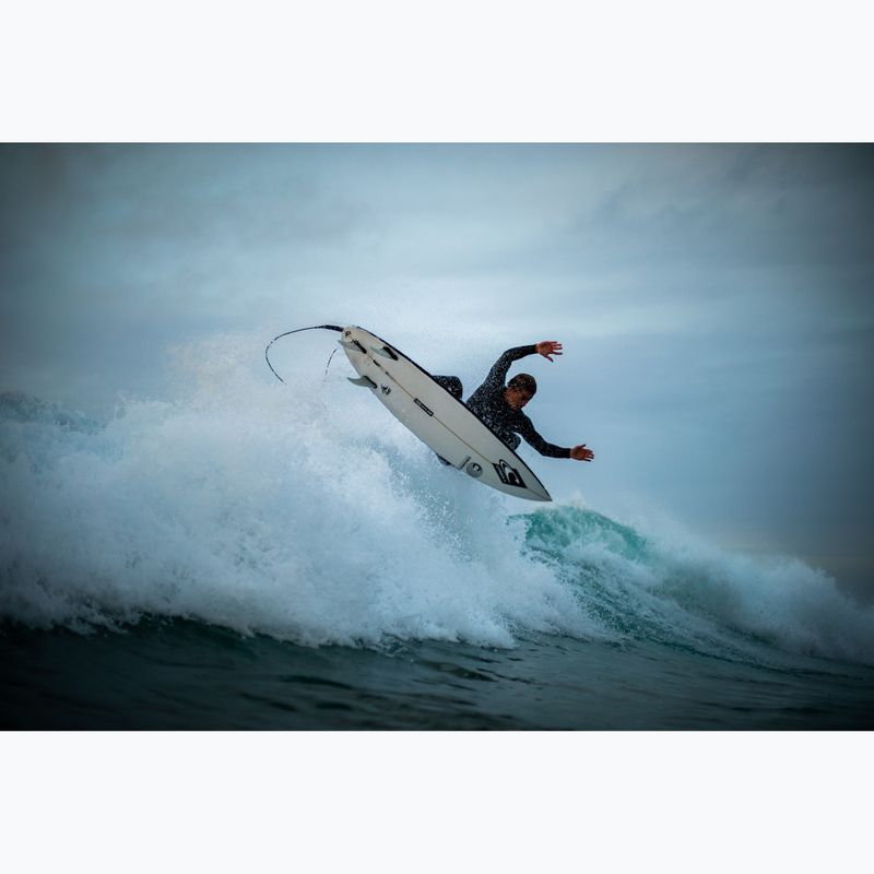Vyriškas plaukimo kostiumas O'Neill Hyperfreak 5/4+ mm Chest Zip Full black/black 13