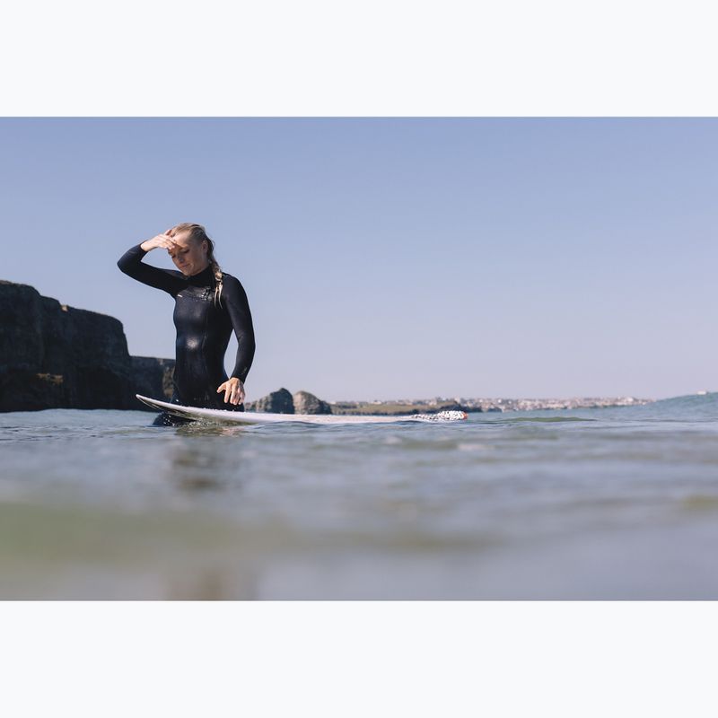 Moteriškas plaukimo kostiumas O'Neill Hyperfreak 4/3+ mm Chest Zip Full black/black 6