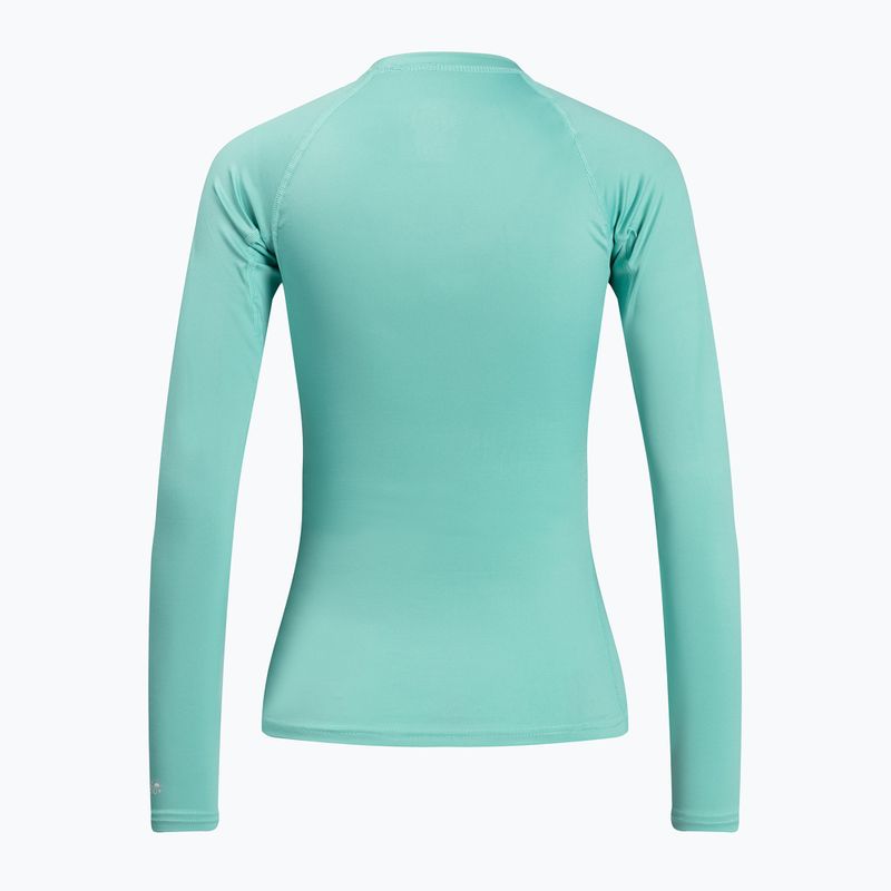 Moteriški plaukimo marškinėliai ilgomis rankovėmis O'Neill Basic Skins Rash Guard light/aqua 2