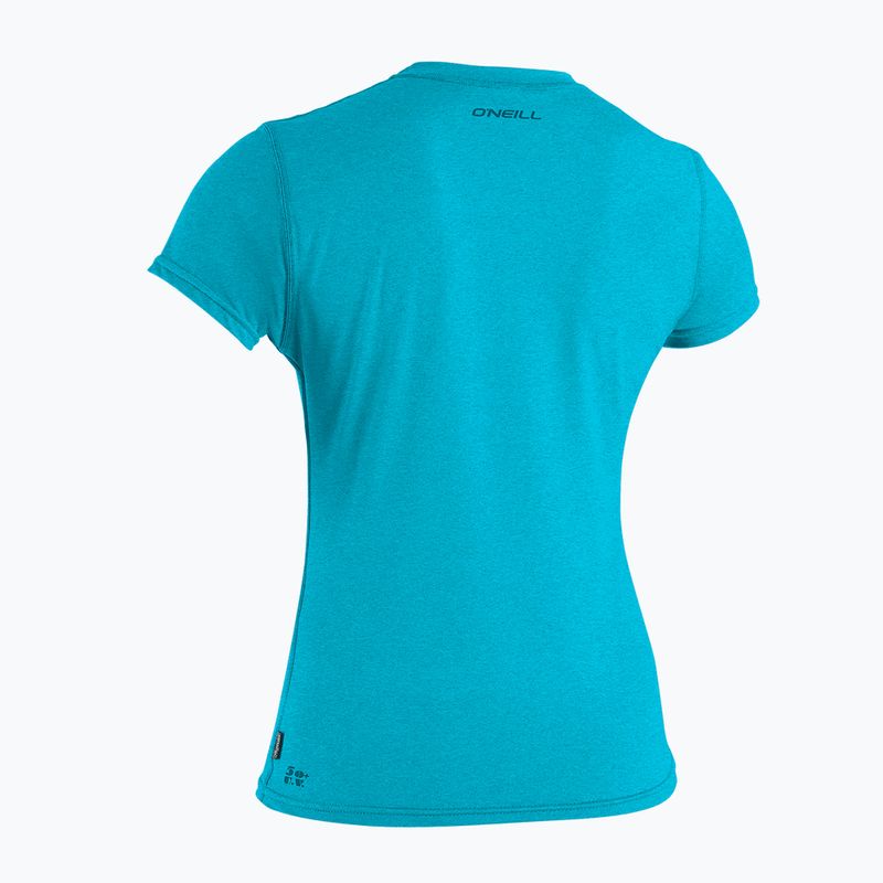 Plaukimo marškinėliai O'Neill Trvlr Hybrid Sun Shirt turquoise 2