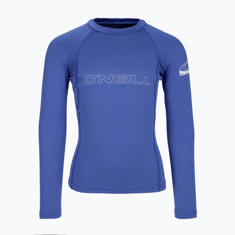 O'Neill Basic Skins Rash Guard vaikiški maudymosi marškinėliai mėlyni 3346