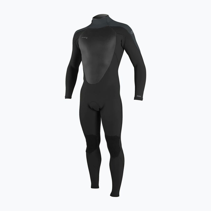 Vyriškas plaukimo hidrokostiumas O'Neill Epic 3/2 Back Zip Full black