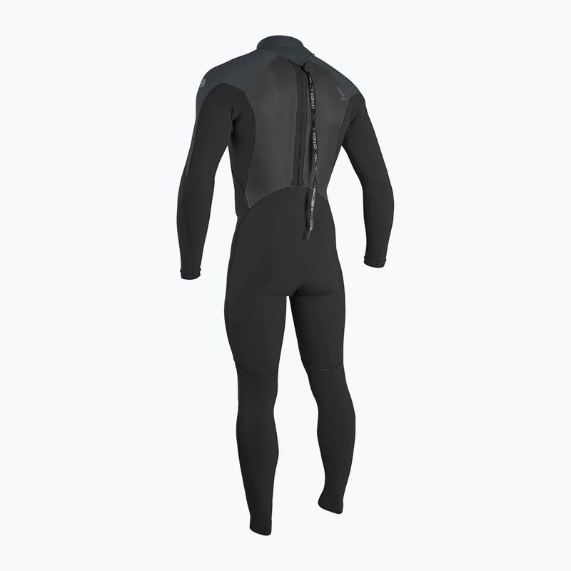 Vyriškas plaukimo hidrokostiumas O'Neill Epic 3/2 Back Zip Full black 2
