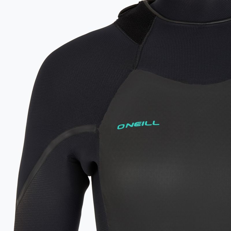 Moteriška O'Neill Psycho Tech 5/4+ Back Zip Full Black Neoprene Foam kelnaitė 4