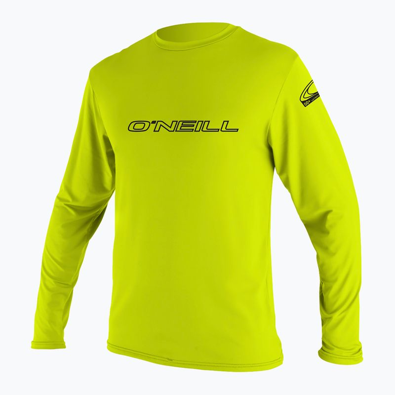 Vyriški maudymosi marškinėliai O'Neill Basic Skins laimo žalia 4339