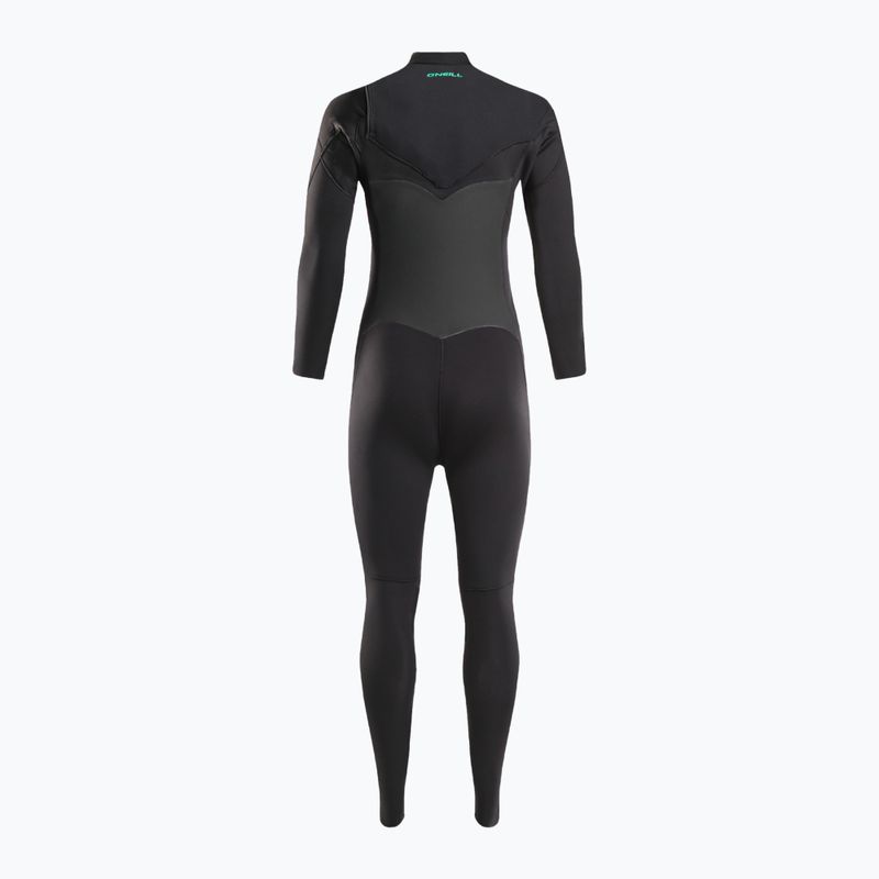 Moteriškos O'Neill Ninja 3/2 Chest Zip Full Swim Foam Black 5472 3