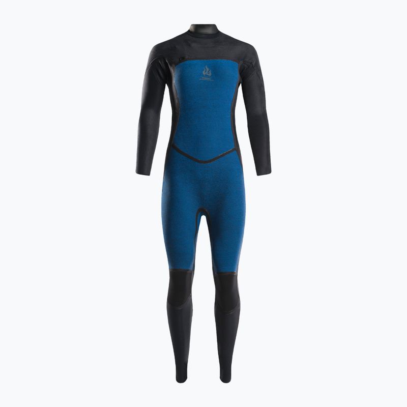 Moteriškos O'Neill Ninja 3/2 Chest Zip Full Swim Foam Black 5472 4