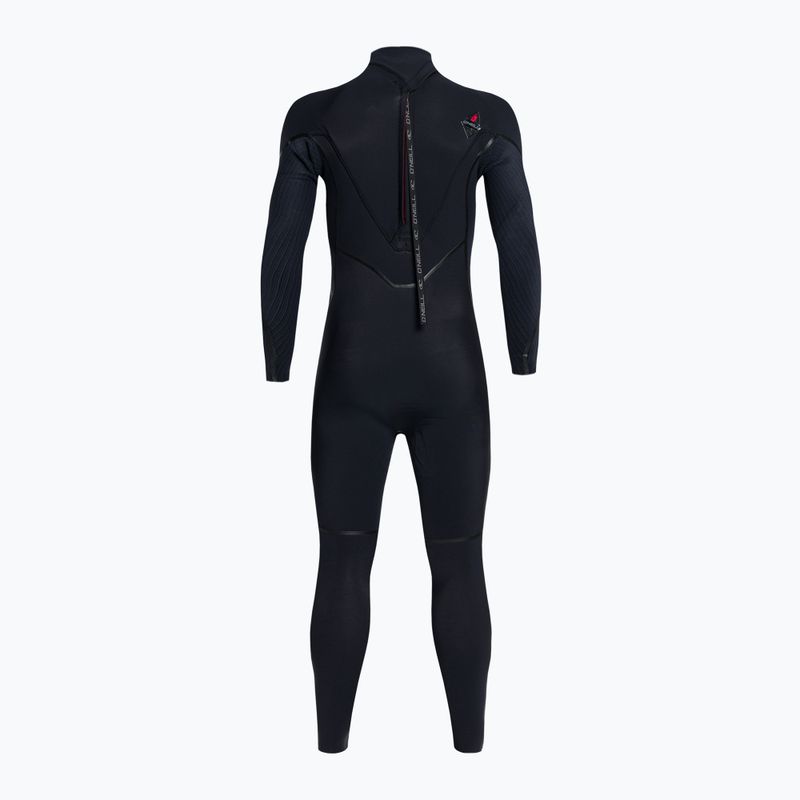 Vyriškos O'Neill Hyperfreak Fire 5/4+ plaukimo putos su užtrauktuku Full A00 Swim Foam Black 5549 3