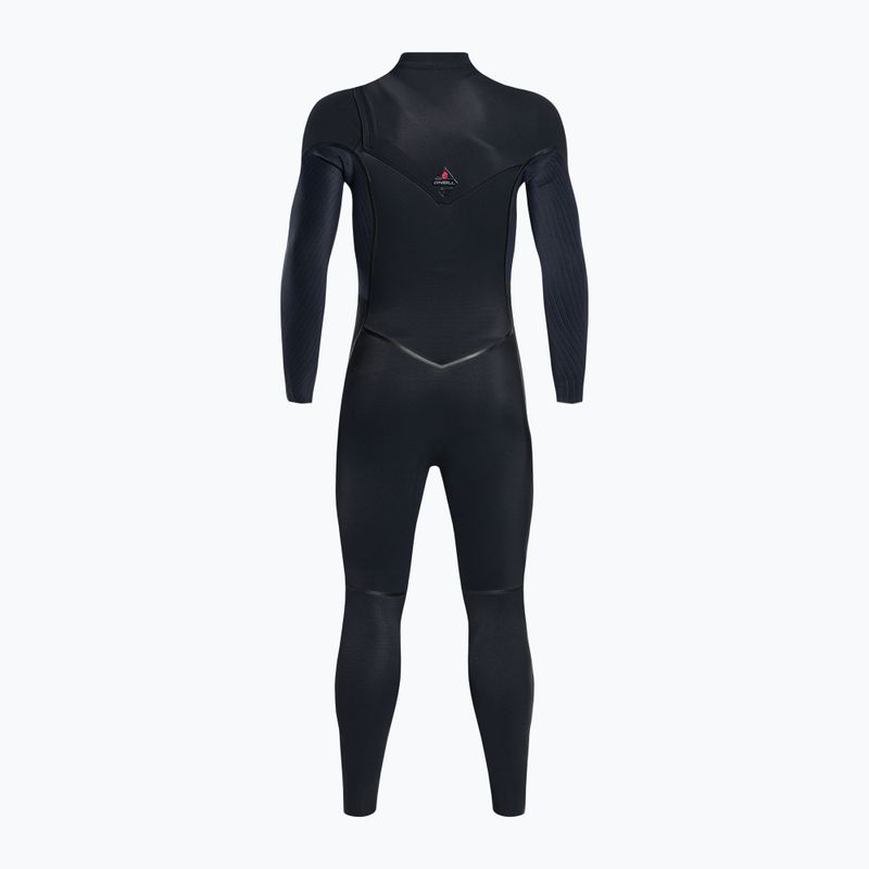 Vyriški O'Neill Hyperfreak Fire 5/4+ Chest Zip Full A00 Swim Foam Black 5550 3