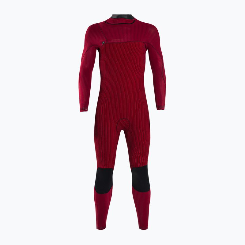 Vyriški O'Neill Hyperfreak Fire 5/4+ Chest Zip Full A00 Swim Foam Black 5550 4