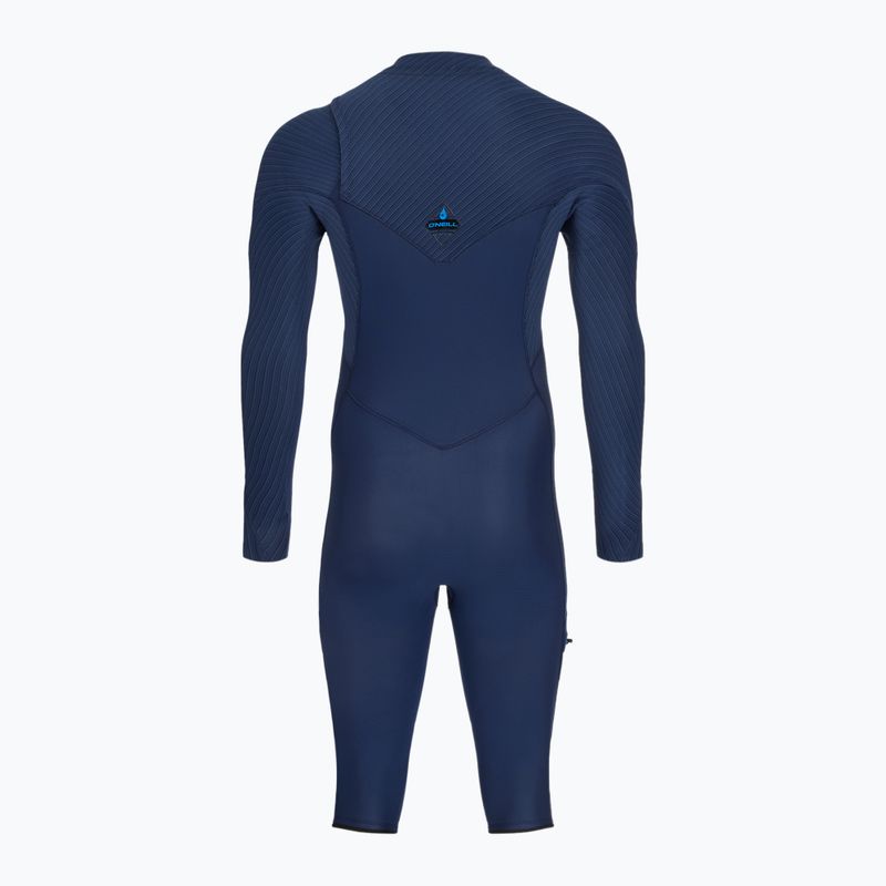 Vyriškas plaukimo hidrokostiumas O'Neill Hyperfreak 4/3+ Chest Zip L/S navy 3
