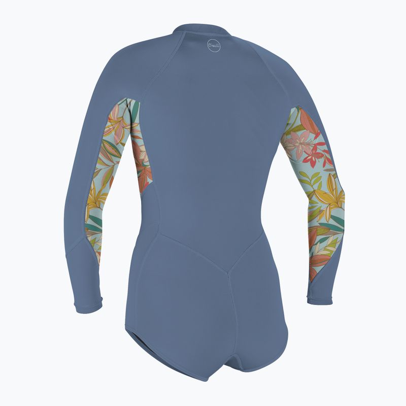 Moteriškas plaukimo hidrokostiumas O'Neill Bahia 2/1 Front Zip Spring infinity/ dalia/ infinity 2