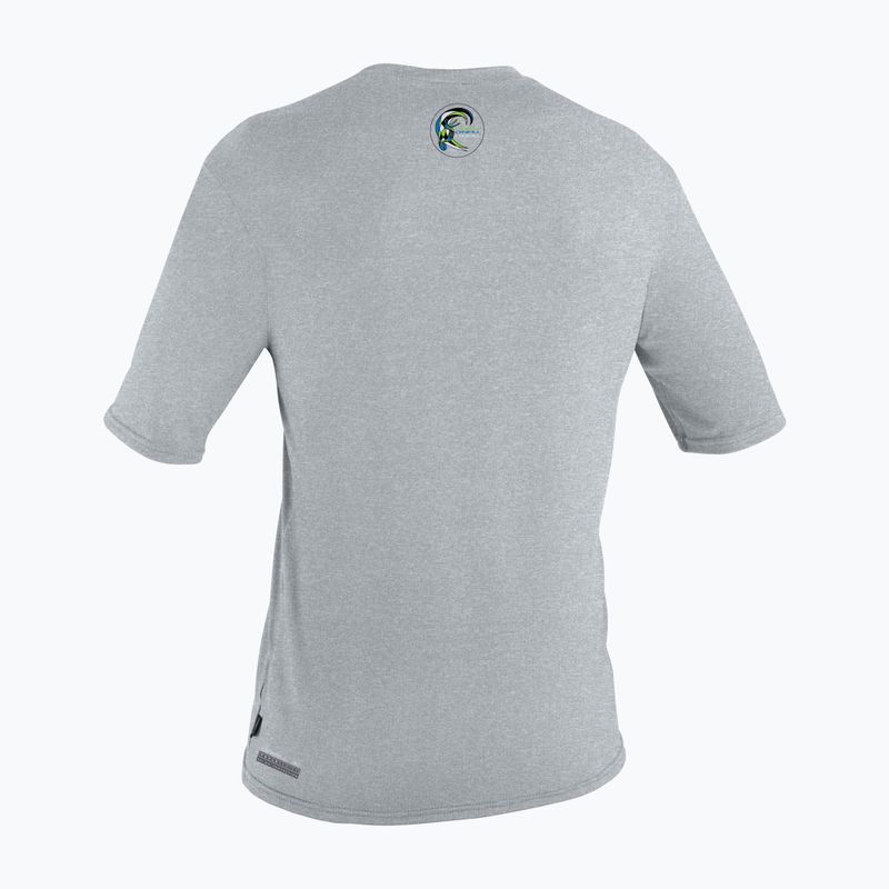 Vyriški maudymosi marškinėliai  O'Neill Trvlr Hybrid Graphic Sun Shirt smoke 2