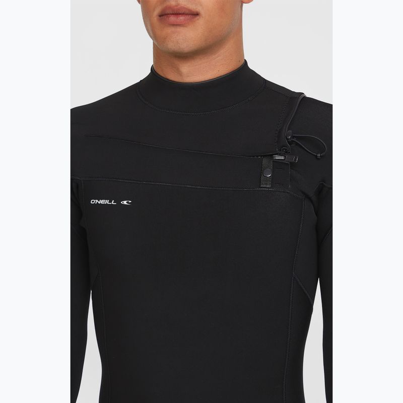 Vyriškas plaukimo kostiumas O'Neill Epic 3/2 Chest Zip Full A05 black/black/black 5