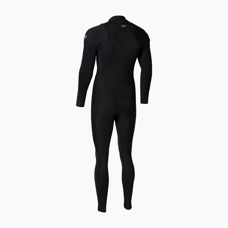Vyriškas plaukimo kostiumas O'Neill Epic 5/4 Chest Zip Full A05 black/black/black 2