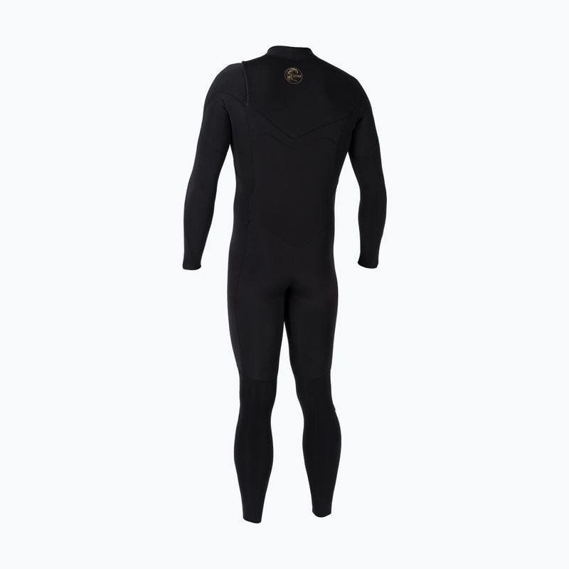 Vyriškas hidrokostiumas O'Neill O'Riginal RG8 3/2 Chest Zip Full black/black 2