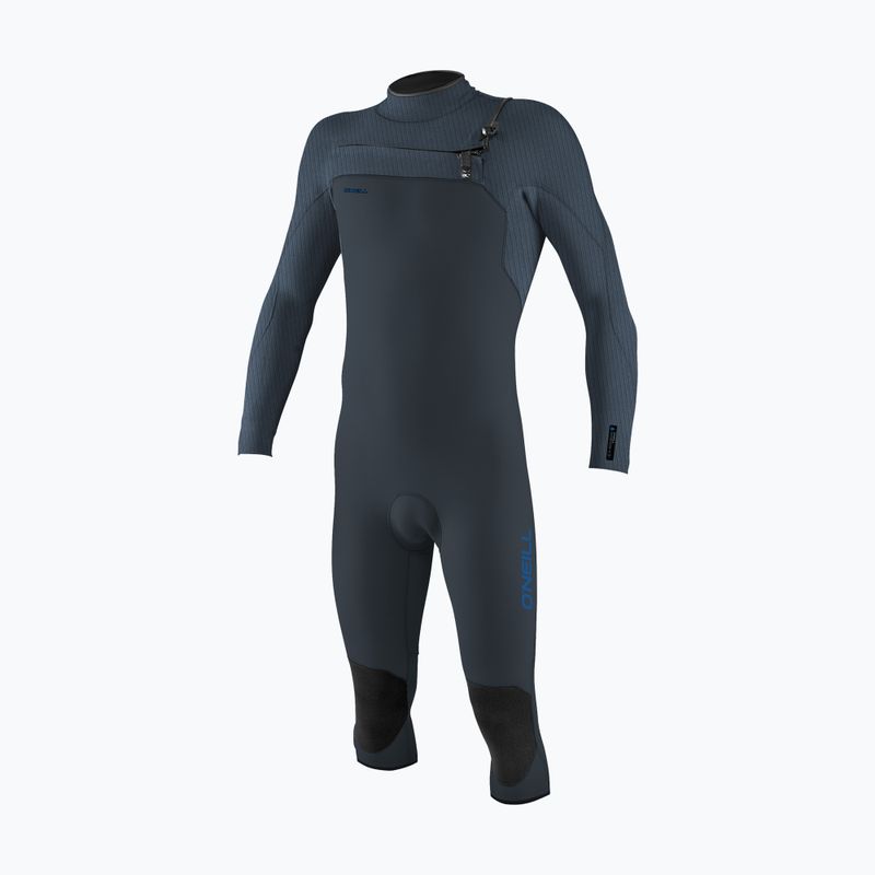 Vyriškas plaukimo hidrokostiumas O'Neill Hyperfreak 4/3+ mm Chest Zip Overknee dark orion/copen blue