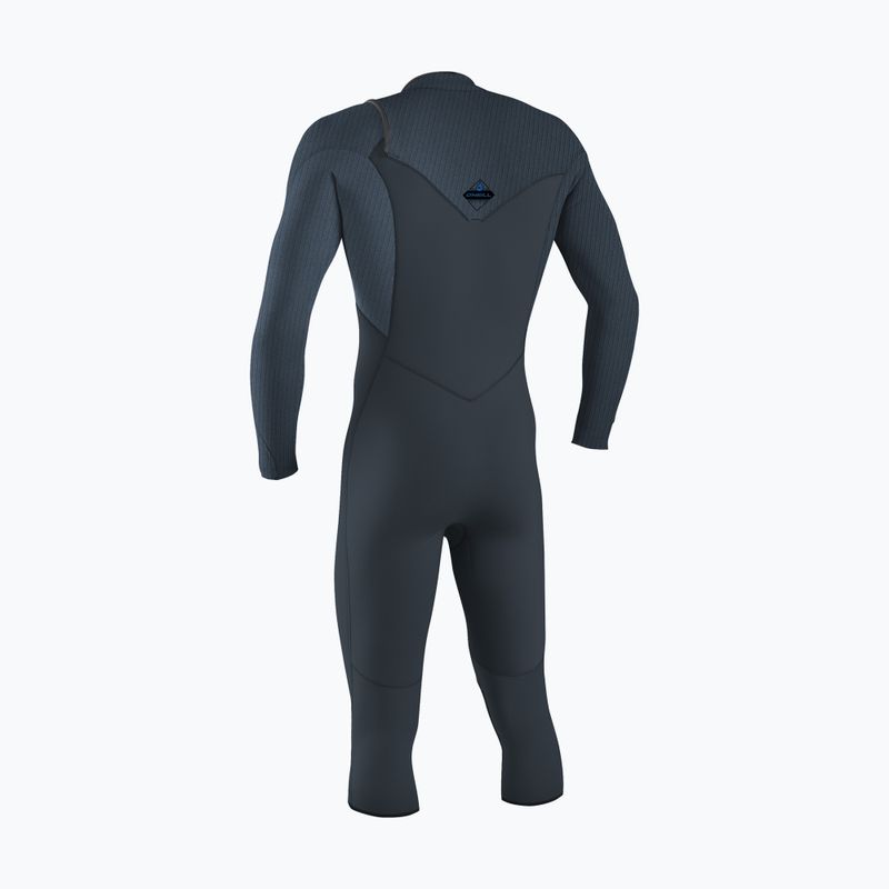 Vyriškas plaukimo hidrokostiumas O'Neill Hyperfreak 4/3+ mm Chest Zip Overknee dark orion/copen blue 2