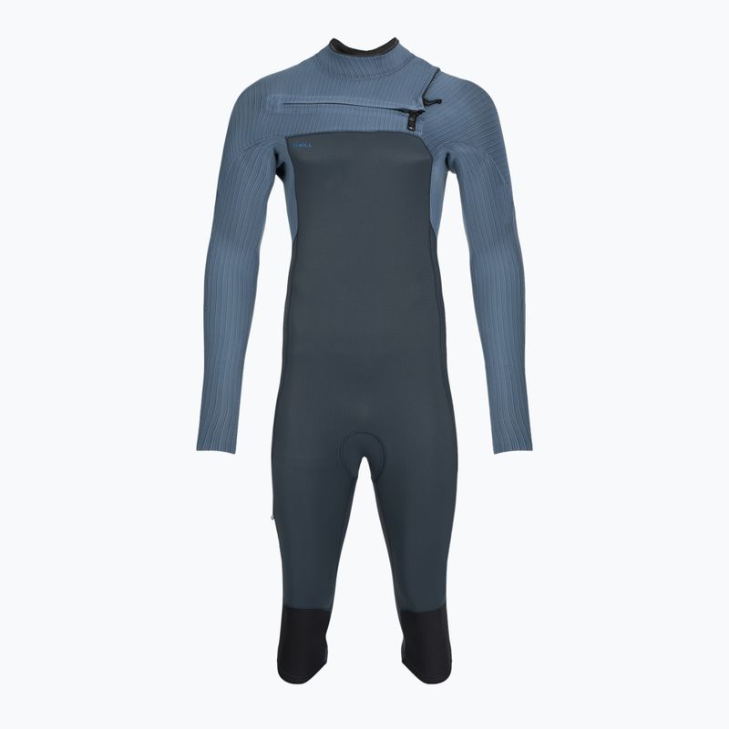 Vyriškas plaukimo hidrokostiumas O'Neill Hyperfreak 4/3+ mm Chest Zip Overknee dark orion/copen blue 2