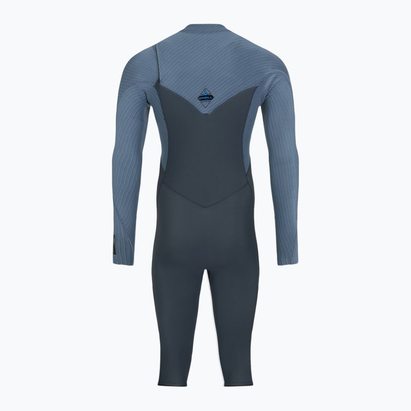Vyriškas plaukimo hidrokostiumas O'Neill Hyperfreak 4/3+ mm Chest Zip Overknee dark orion/copen blue 3