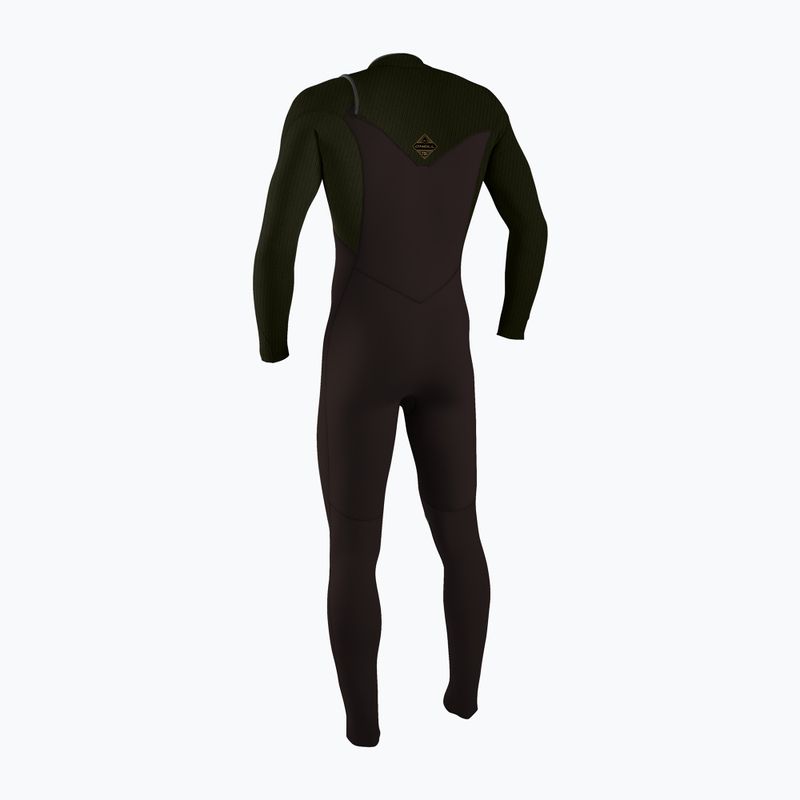 Vyriškas hidrokostiumas O'Neill Hyperfreak 3/2+ Chest Zip Full arabica/ranger 2