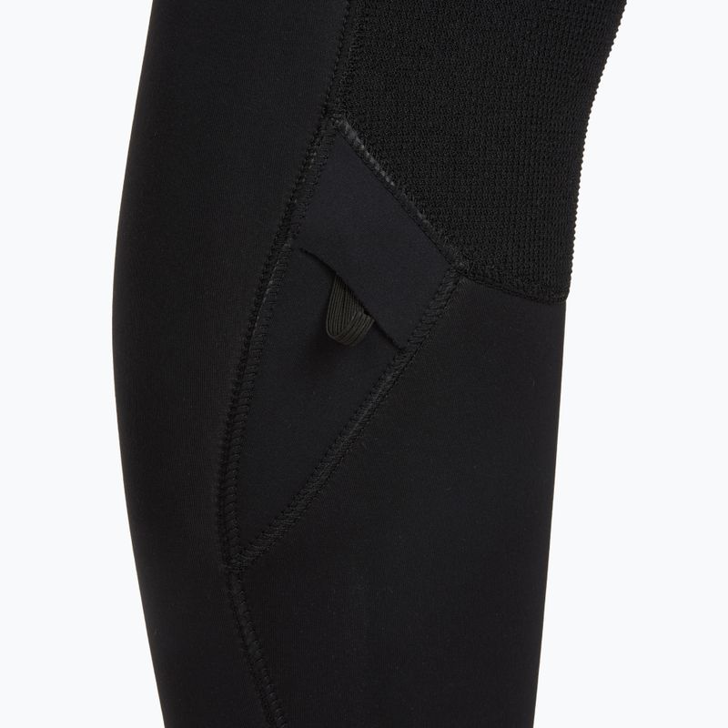 Moteriškas plaukimo kostiumas O'Neill Epic 5/4 mm Chest Zip Full black/stormy palm/faded denim 7
