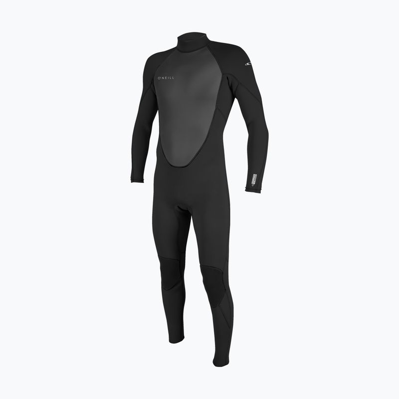 Vyriškas plaukimo kostiumas O'Neill Reactor-2 3/2 mm Back Zip Full black/black