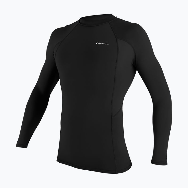 Vyriški plaukimo marškinėliai ilgomis rankovėmis O'Neill Basic Skins Rash Guard LS black